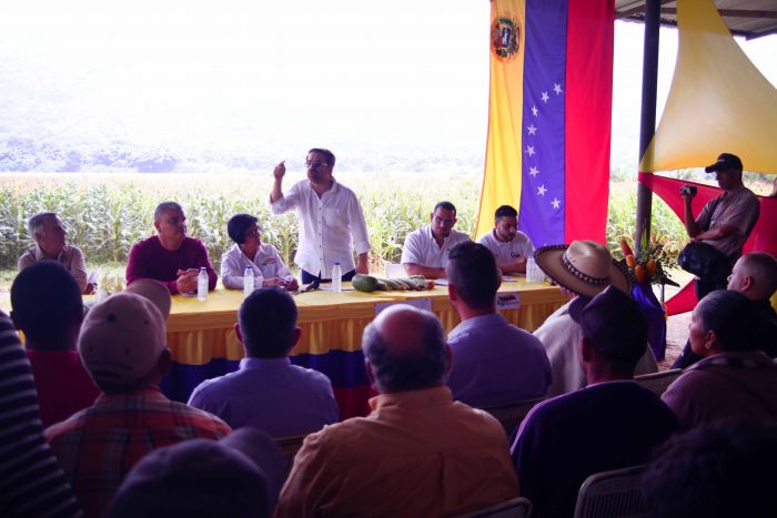El gobernador Rafael Lacava aseguró que desde Carabobo continuará trabajando para garantizar la seguridad alimentaria Prensa Gobernación de Carabobo