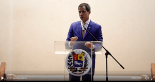 Guaidó instó a los venezolanos a no desistir en la lucha por Venezuela Foto: Captua de Pantalla