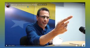 Capriles: No le vamos a regalar a Maduro la AN / Foto: Captura de Pantalla vía Facebook